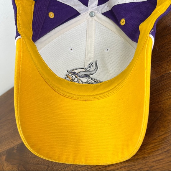 Minnesota Vikings Hat Strapback NFL Reebok  On Field Equipment Dad Hat NFL - Picture 14 of 14